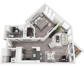 Unit 1206 N/A-1013 floor plan